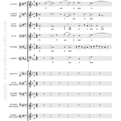 Andrea Gabrieli - O passi sparsi a12 (1587)