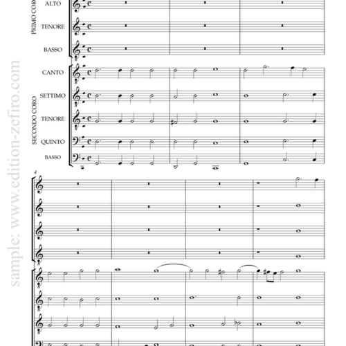 Pietro Lappi - Canzon decimanona La leona a9 - 1616