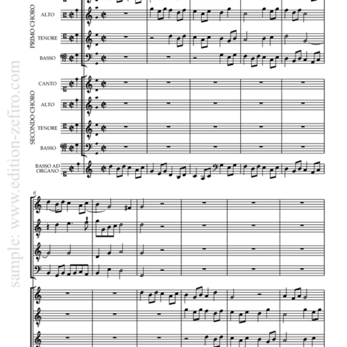 Lodovico Grossi da Viadana - La Cremonese à8 (1610)