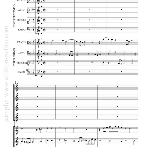 Grillo: Canzon Terza à8 (1618)