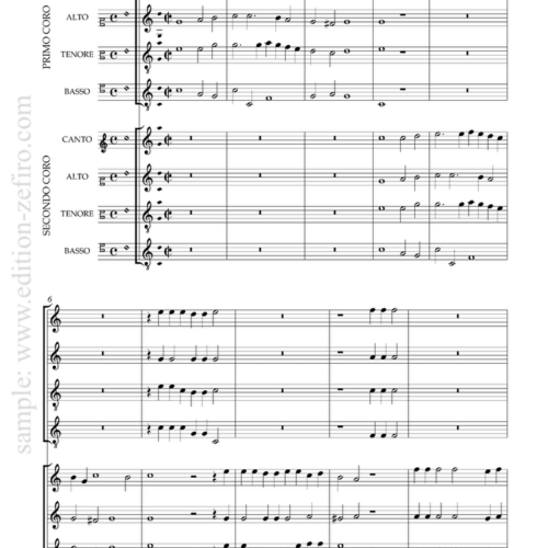 Cesario Gussago - Sonata La Leona à8 - 1608