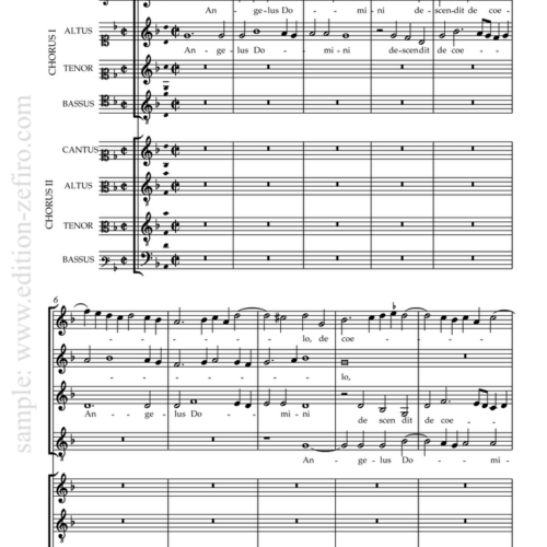 Hans Leo Hassler - Angelus Domini Descendit a8