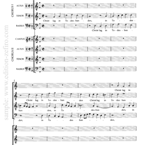 Samuel Scheidt - Christ lag in todesbanden a8 1620