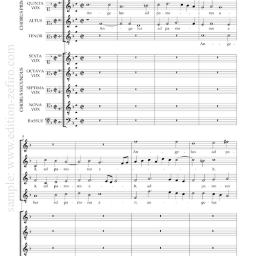 Hans Leo Hassler: -Angelus ad pastores ait a9