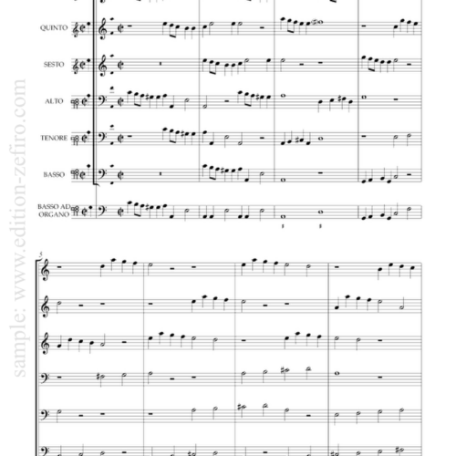 Giovanni Priuli - Canzone Quarta a6 - 1618