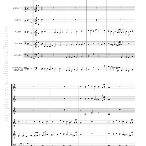 Giovanni Priuli - Canzone Prima a6 - 1618