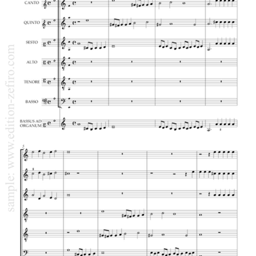 Giovanni Priuli - Canzone Terza a6 - 1618