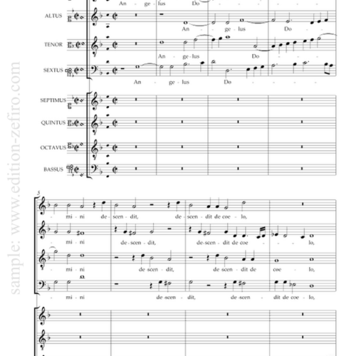 Giovanni Gabrieli - Angelus Domini descendit a8 - 1597