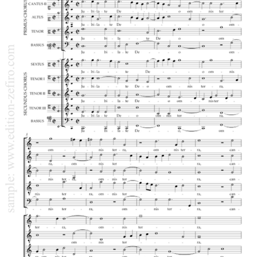 Ascanio Trombetti - Jubilate Deo a10