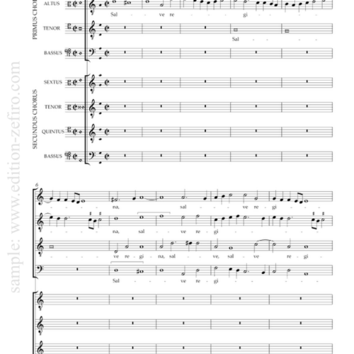 Asciano Trombetti - Salve Regina a8 (1589)