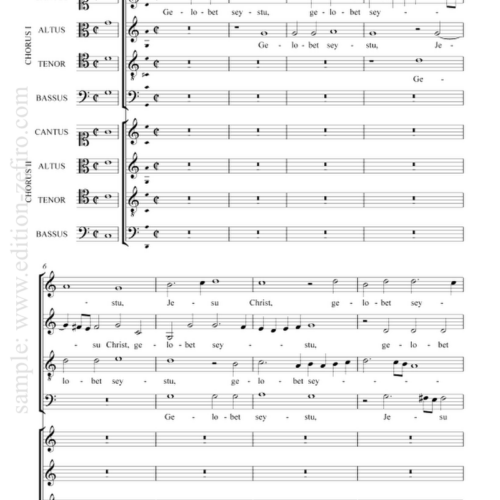 Samuel Scheidt - Gelobet sestu, Jesu Christ a8