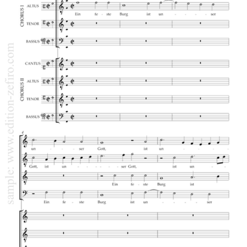 Samuel Scheidt - Ein feste Burg a8