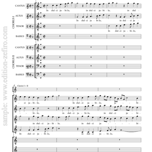 Samuel Scheidt - In dulci jubilo a8