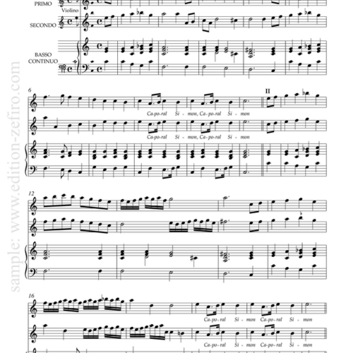 Marco Uccellini - Aria Undecima sopra il Caporal Simon