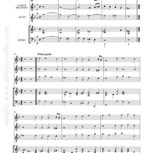 Biagio Marini - Passacalio for 3 or 4 instruments plus continuo