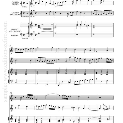 Sonata à3 (1610): Giovanni Paulo Cima