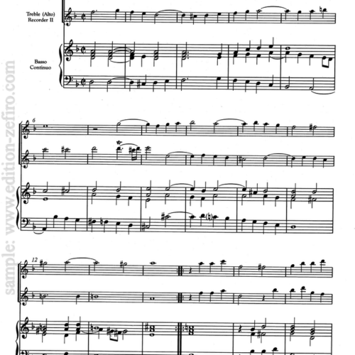 4 Pavans à3 (2 alto recorders + bass instrument) : Henry Purcell