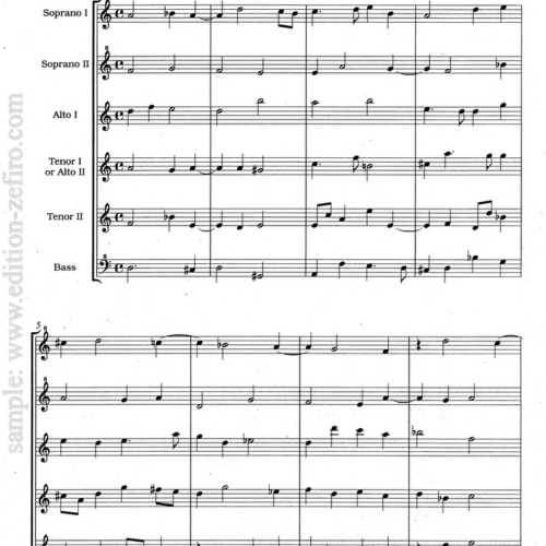 Vitali: Sinfonia a sei (1689)