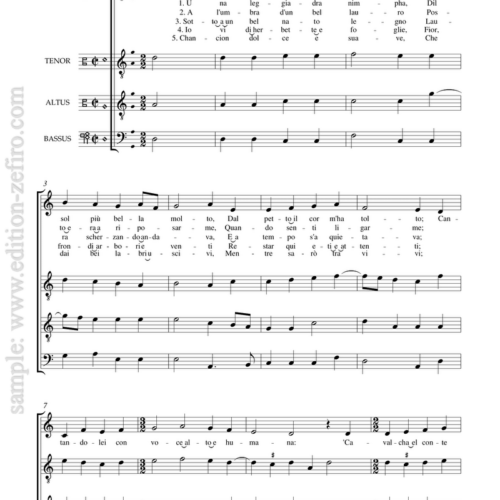 Two Frottole : Antonio Caprioli