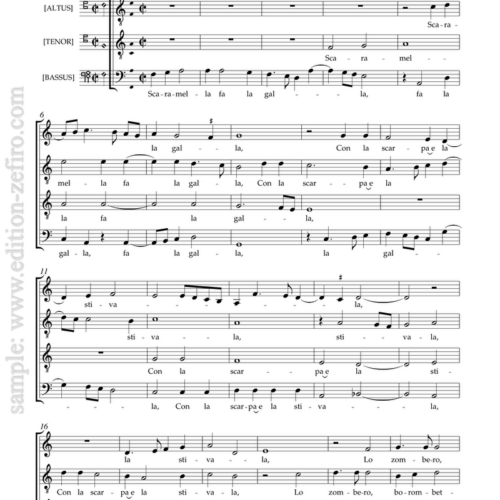 3 Italian Songs : Loyset Compère + Anon