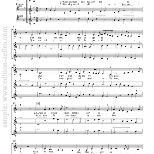 Two French Songs of the fifteenth century : Anonymous