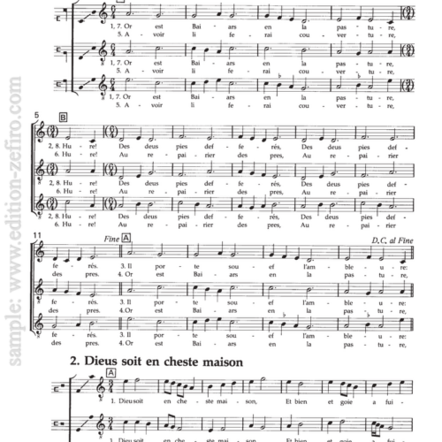 Four Rondeaux : Adam de la Halle