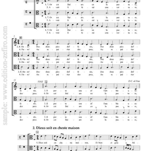 Four Rondeaux : Adam de la Halle (scored for 3 viols)