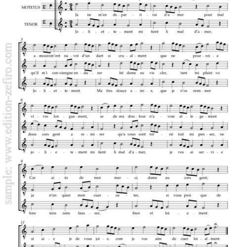 Three Motets from the Bamberg Codex