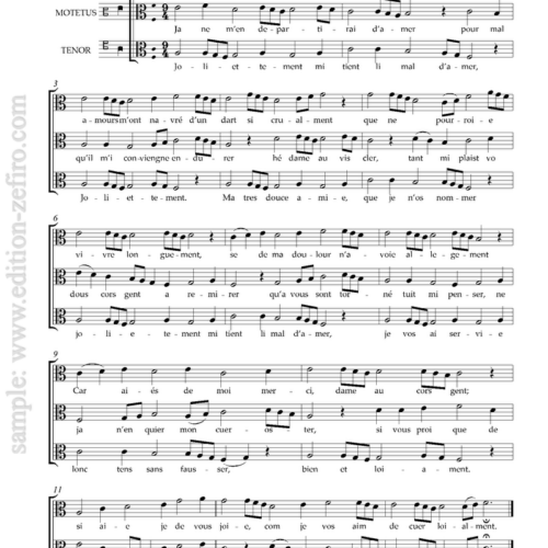 Three Motets from the Bamberg Codex (viols)