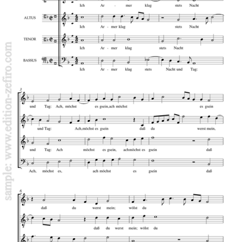 Two Lieder (4 part) : Lorenz Lemlin