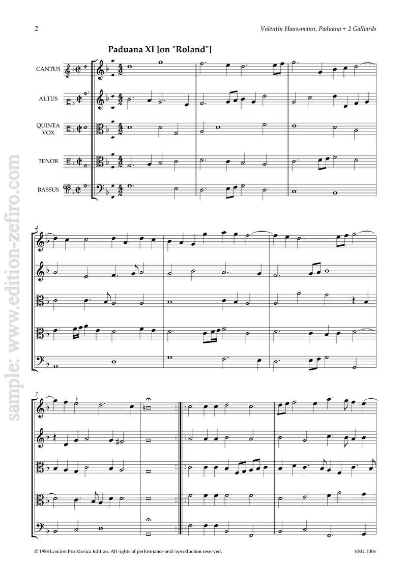 Paduana + 2 Galliards (viols) : Valentin Haussmann