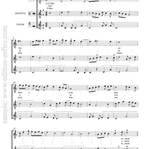 Two Rondeaux : Guillaume de Machaut