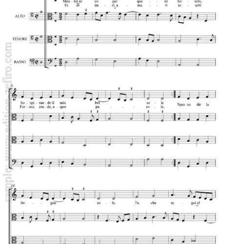 Two Frottole with Refrains (viols)