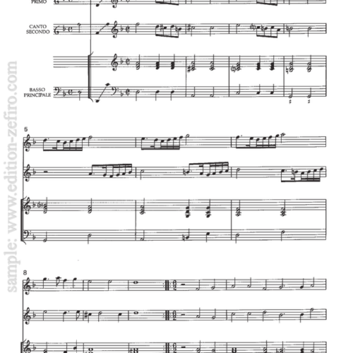 Two Pieces from Affetti Musicali : Biagio Marini