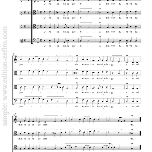 Five Villancicos (viols) : Juan del Encina