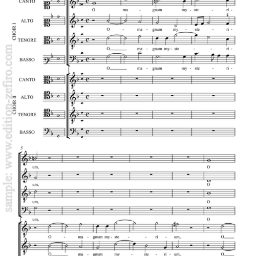 O Magnum Mysterium : Giovanni Gabrieli