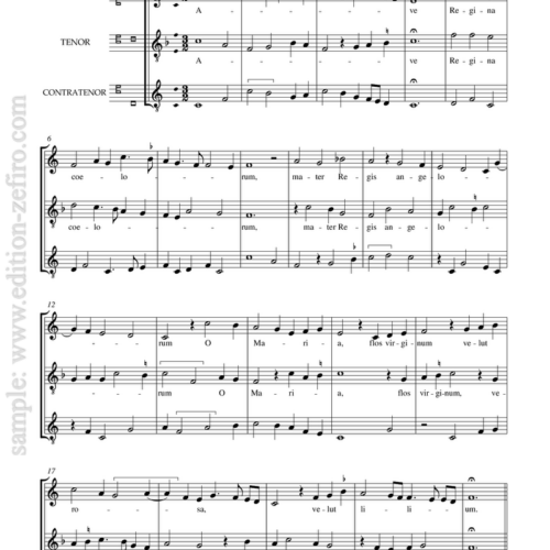 Three Antiphons : composers - Guillaume Dufay and Walter Frye