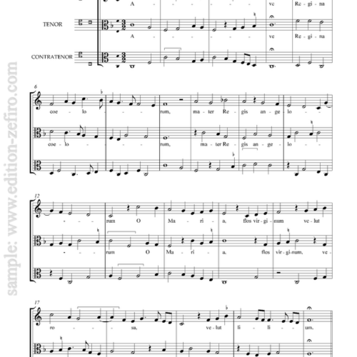 Three Antiphones (viols) by composers Walter Frye and Guillaume Dufay