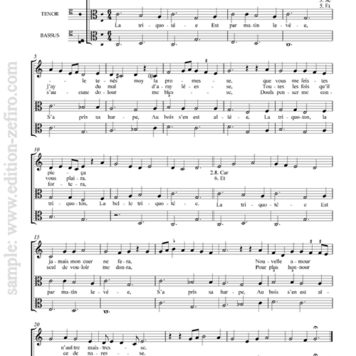 La tricotée (3 settings) (viols)