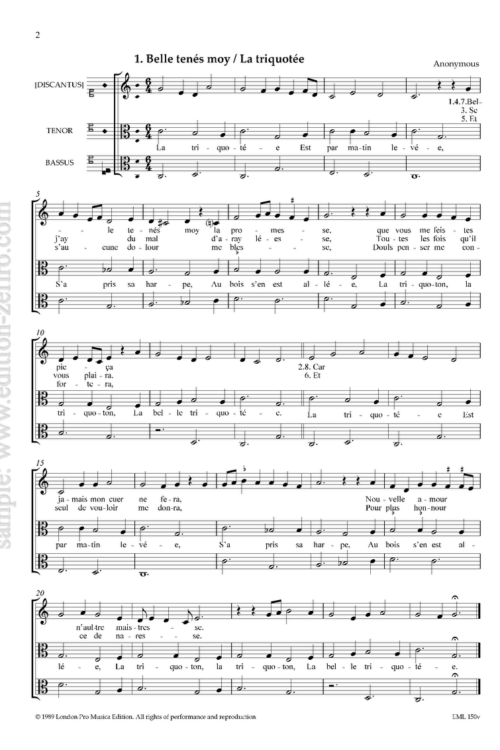 La tricotée (3 settings) (viols)