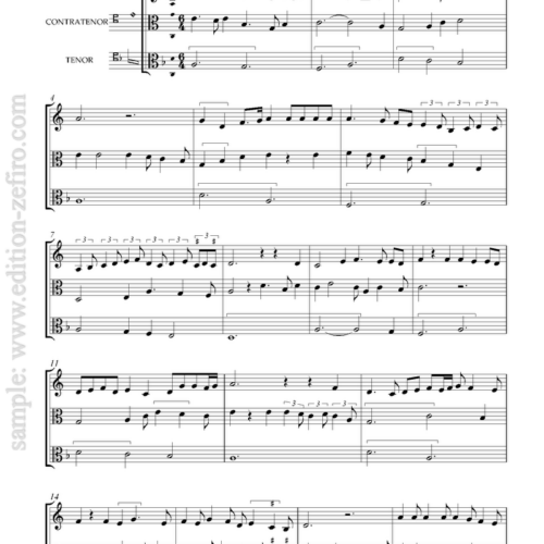 T'Andernaken (viols) (2 settings) : Tyting / the second is attributed to King Henry VIII