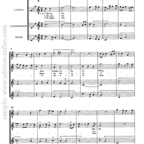 Two Rondeaux à4 : Guillaume de Machaut