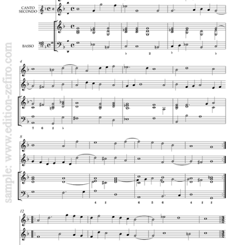 Three Sinfonie : Salamon Rossi