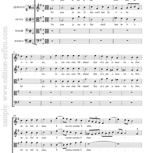 Two Villanelles (viols) : Giaches Wert