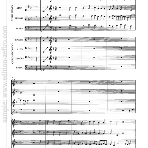 Sample - Canzon Fracese - Giovanni Cavaccio