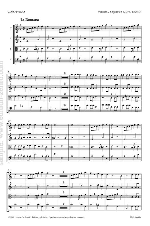 Viadana: 2 Sinfonie à8 (1610) (viols)