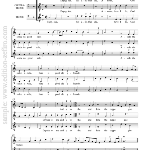 Five English Songs à3 (c15)