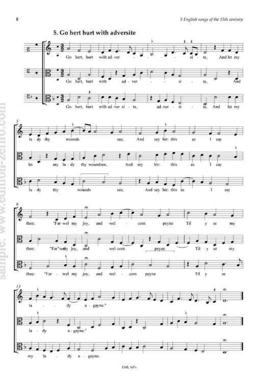 Five English Songs à3 (c15) (viols)