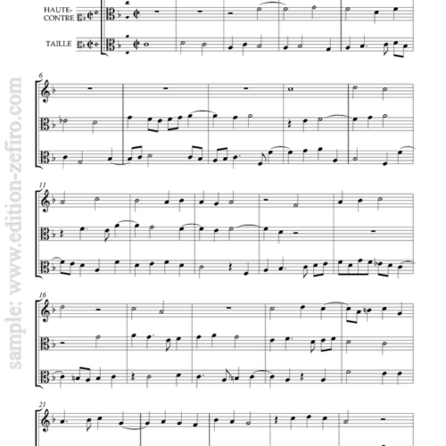 Three Fantasias à3 (viols) : Eustache Du Caurroy.