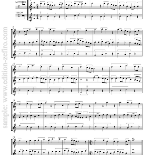 6 Instrumental Motets from the Bamberg Codex